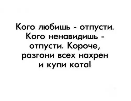 Смешная картинка №354214 Kупи кота и отпycти...
